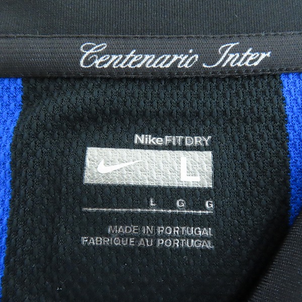 NIKE/ナイキ 07/08 インテル 100周年記念 半袖 ユニフォーム 238055