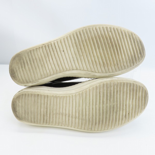 実際に弊社で買取させて頂いたRick Owens/リックオウエンス VINTAGE SNEAKS/ヴィンテージスニーカー レザー 02B2897/42.5の画像 2枚目