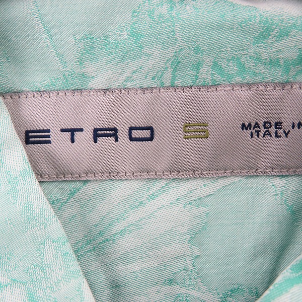 実際に弊社で買取させて頂いたETRO/エトロ コットン長袖  総柄 シャツ/Sの画像 2枚目