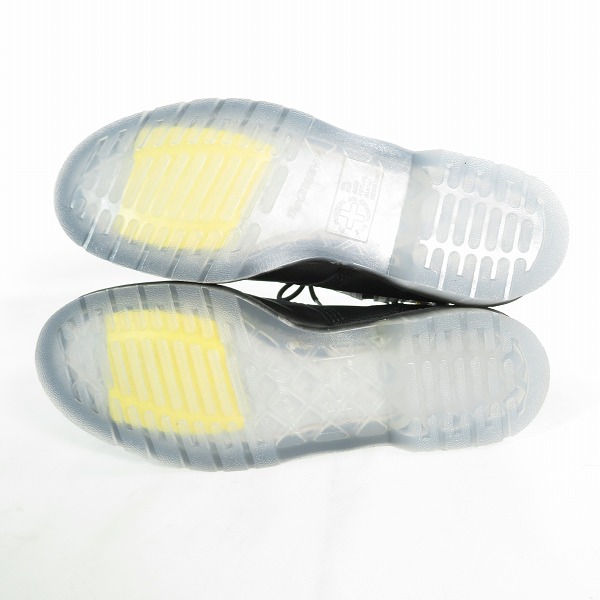 実際に弊社で買取させて頂いたYOHJI YAMAMOTO pour homme×Dr.Martens/ヨウジヤマモト×ドクターマーチン  10ホールサイドゴアブーツ HJ-E05-762-1-06/UK10の画像 2枚目