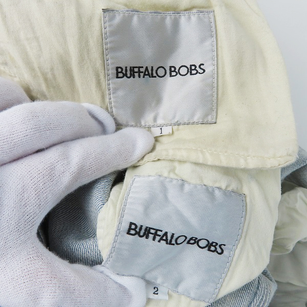 実際に弊社で買取させて頂いたBUFFALO BOBS/バッファローボブズ デニムパンツ 2点セットの画像 3枚目