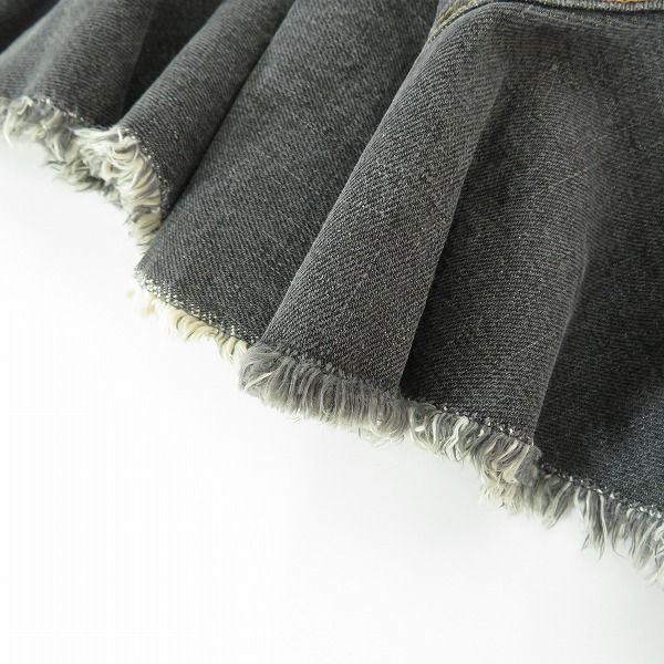 実際に弊社で買取させて頂いたJUNYA WATANABE COMME des GARCONS/ジュンヤワタナベ コムデギャルソン デニムスカート JM S081/Sの画像 5枚目