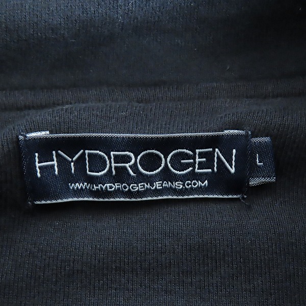 実際に弊社で買取させて頂いたHYDROGEN/ハイドロゲン H2J ジップアップジャケット/ブルゾン/Lの画像 2枚目