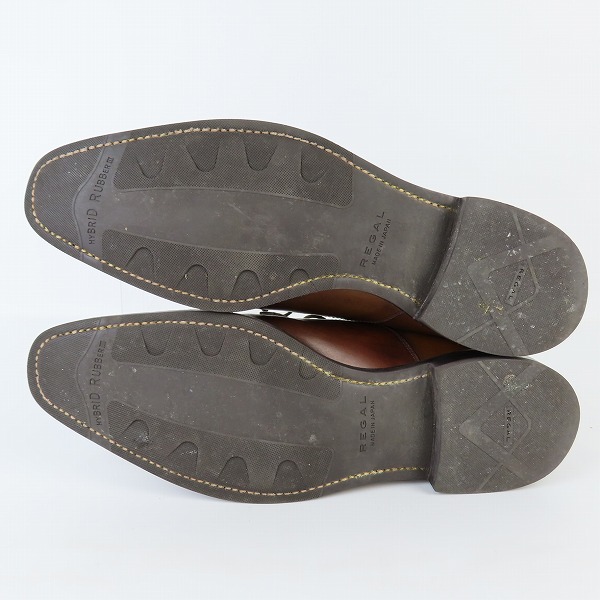 実際に弊社で買取させて頂いたREGAL/リーガル ストレートチップ ビジネスシューズ ドレスシューズ 02AR/26の画像 2枚目