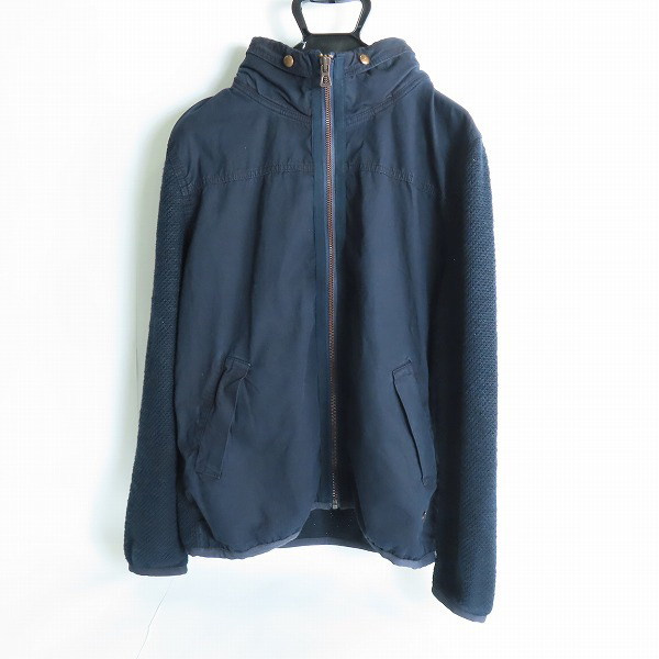 実際に弊社で買取させて頂いたHUGO BOSS/ヒューゴボス 袖ニット ジップアップジャケット XXXL