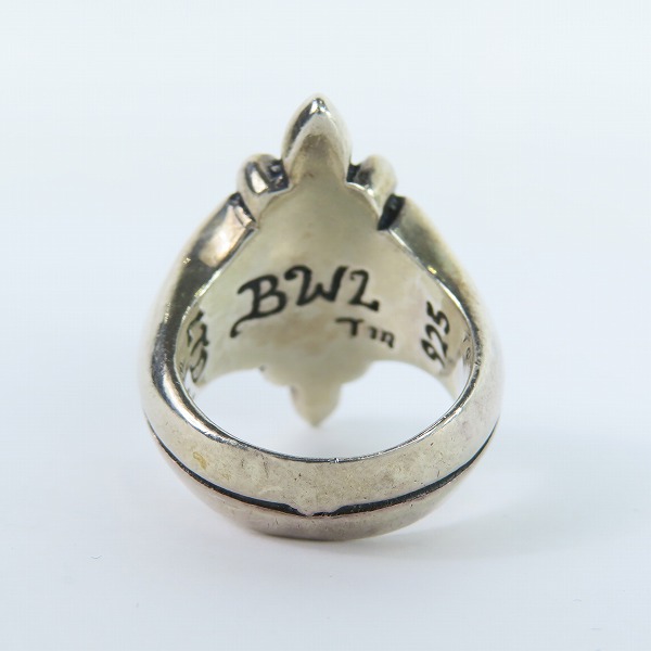 実際に弊社で買取させて頂いたBWL/BILL WALL LEATHER/ビルウォールレザー NEW CROSS RING ニュークロスリング 21号の画像 4枚目