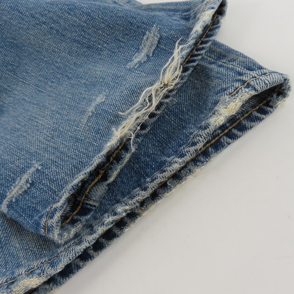 実際に弊社で買取させて頂いたNIRVANA × HYSTERIC GLAMOUR ニルヴァーナ×ヒステリックグラマー デニムパンツ 0294AP06/30の画像 7枚目