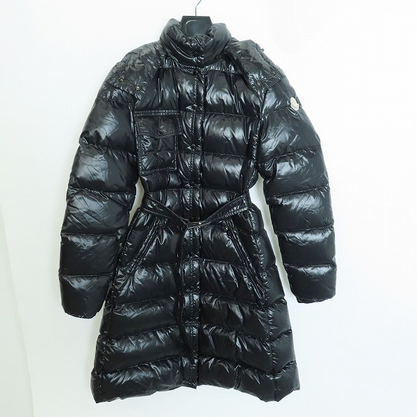 実際に弊社で買取させて頂いた【JPタグ】MONCLER/モンクレール MEINA/メイナ ロゴワッペン ダウンコート ウエストベルト付 49303/50/6895O/00