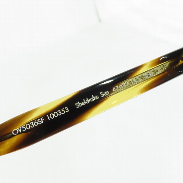 実際に弊社で買取させて頂いたOLIVER PEOPLES/オリバーピープルズ Sheldrake-SUN サングラス/アイウェアの画像 8枚目
