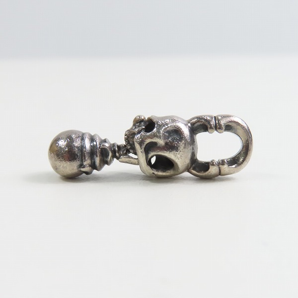 実際に弊社で買取させて頂いたF.A.L/FAL エフエーエル スカルドロップ　ペンダントトップの画像 3枚目