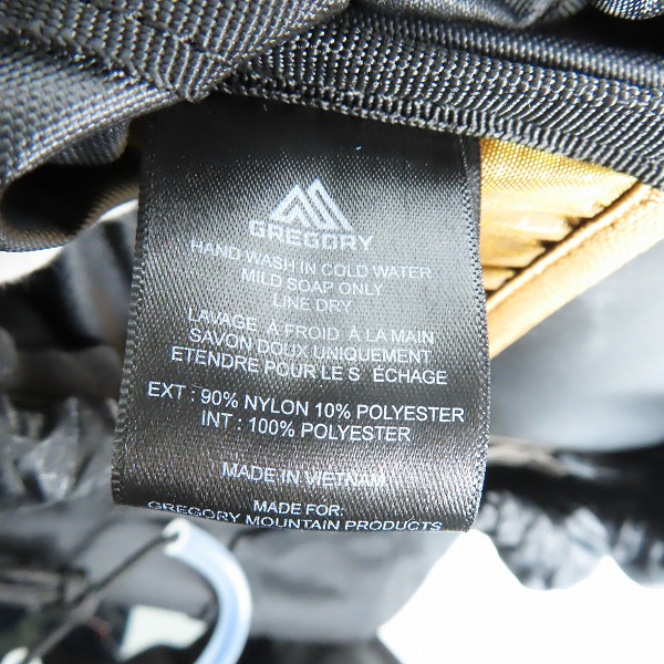 実際に弊社で買取させて頂いた【未使用】GREGORY/グレゴリー STOUT スタウト バックパックの画像 7枚目