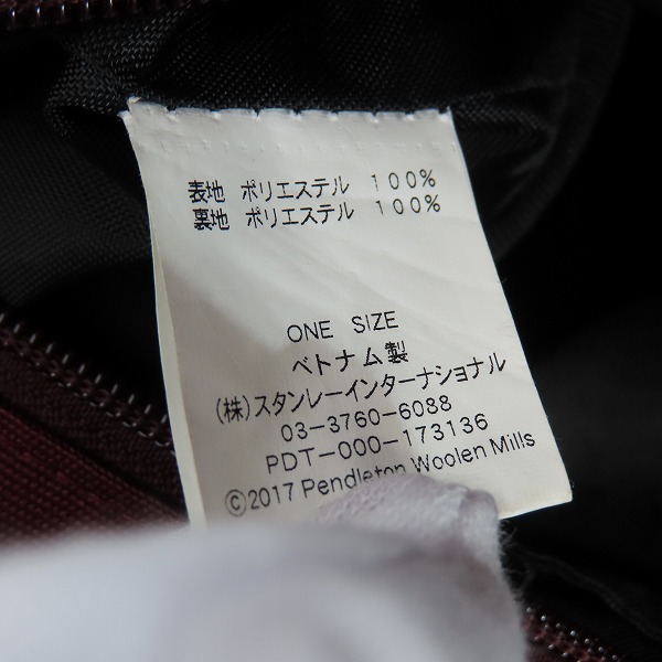 実際に弊社で買取させて頂いたPENDLETON/ペンドルトン ミニトートの画像 5枚目