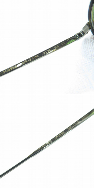 実際に弊社で買取させて頂いたOLIVER PEOPLES/オリバーピープルズ クリップオン サングラス/アイウェア MP-2 Sun/OV1104Sの画像 6枚目