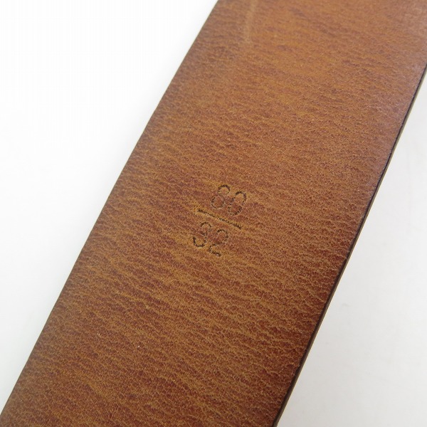 実際に弊社で買取させて頂いたLOUIS VUITTON/ルイヴィトン  ダミエ サンチュール キャレ レザーベルト M6802/80/32の画像 6枚目