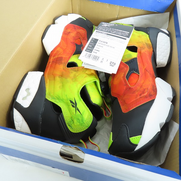 実際に弊社で買取させて頂いたReebok/リーボック INSTAPUMP FURY OG/インスタポンプフューリー FV1576/27.0の画像 8枚目