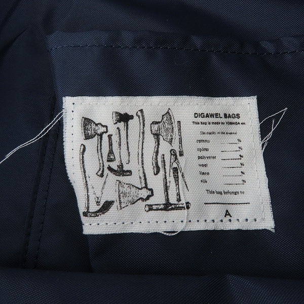 実際に弊社で買取させて頂いたDIGAWEL/ディガウェル×吉田カバン デイパック/リュックサックの画像 4枚目
