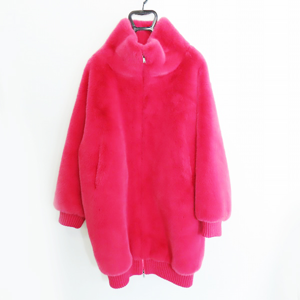 実際に弊社で買取させて頂いたHYSTERIC GLAMOUR/ヒステリックグラマー DIZZY&MILKY ファー ボアコート 01213AC01/FREE