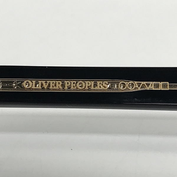 実際に弊社で買取させて頂いたOLIVER PEOPLES/オリバーピープルズ Sheldrake-J/シェルドレイク メガネフレーム アイウェアの画像 6枚目