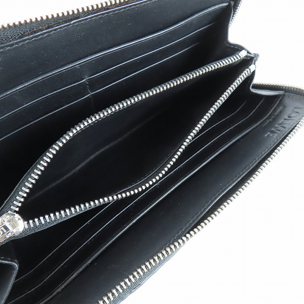 実際に弊社で買取させて頂いたLOEWE/ロエベ アナグラムロゴ ラウンドファスナー長財布 C499T12X05の画像 3枚目