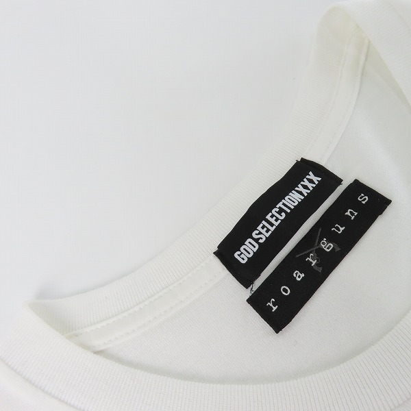 実際に弊社で買取させて頂いたGODselectionxxx × roar/ゴッドセレクション×ロアー コラボ プリントカットソー GX-S20-RGST-02/Lの画像 7枚目