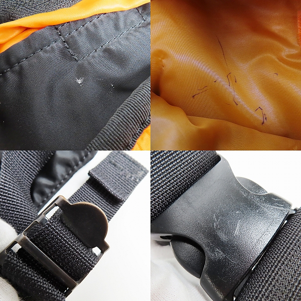 実際に弊社で買取させて頂いたPORTER/ポーター TANKER/タンカー ボディバッグ/ウエストバッグの画像 7枚目