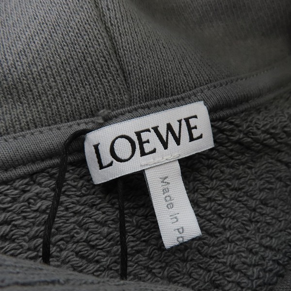 実際に弊社で買取させて頂いた【未使用/JPタグ】LOEWE/ロエベ 24SS RELAXED FIT HOODIE/リラックスフィット フーディー プルオーバーパーカー H526Y25X39/Sの画像 2枚目
