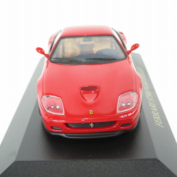 実際に弊社で買取させて頂いたixo/イクソ 1/43 Ferrari 575M MARANELLO/フェラーリ 575M マラネロ ミニカーの画像 2枚目
