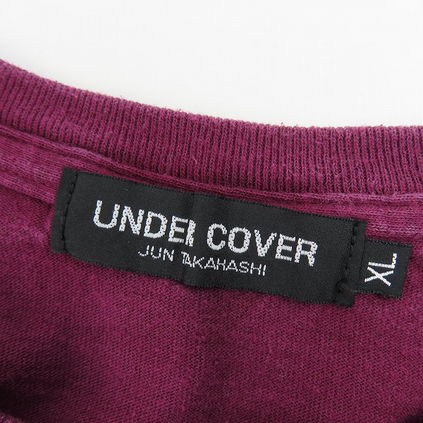 実際に弊社で買取させて頂いたUNDER COVER/アンダーカバー JUN TAKAHASHI 半袖 プリント Tシャツ/XLの画像 2枚目