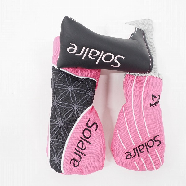 実際に弊社で買取させて頂いた【番手欠品有り】Callaway SOLAIRE/キャロウェイ ソレイル  レディースクラブ 5本セット FLEX：L キャディバッグ付きの画像 5枚目