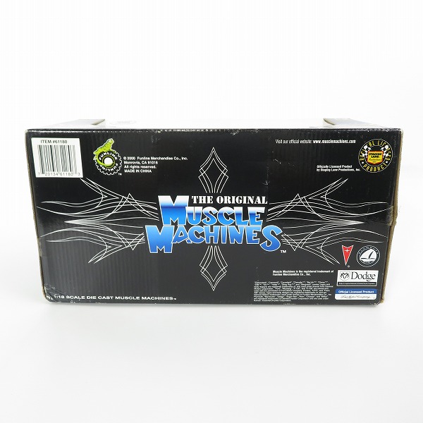 実際に弊社で買取させて頂いたFUNLINE/ファンライン MUSCLE MACHINES/マッスルマシーンズ 1/18 ’70 CUDA/クーダ ミニカー ダイキャストカーの画像 9枚目