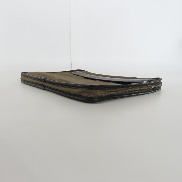 実際に弊社で買取させて頂いたFelisi/フェリージ ナイロン/レザー ドキュメントケース/クラッチバッグの画像 2枚目