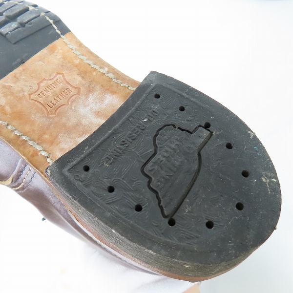 実際に弊社で買取させて頂いたRED WING/レッドウィング BECKMAN ベックマンブーツ 9023 8.5Dの画像 7枚目