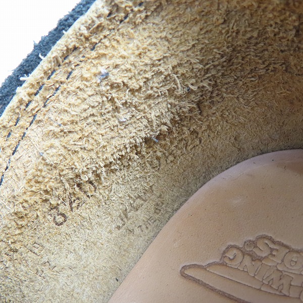 実際に弊社で買取させて頂いたRED WING/レッドウィング SHIPS別注 スエード アイリッシュセッター オックスフォード 9893/8.5の画像 5枚目