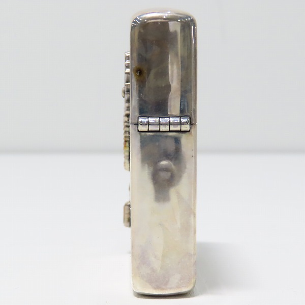 実際に弊社で買取させて頂いたZIPPO/ジッポー HARLEY DAVIDSON/ハーレーダビッドソン サイドメタル 94年製の画像 3枚目