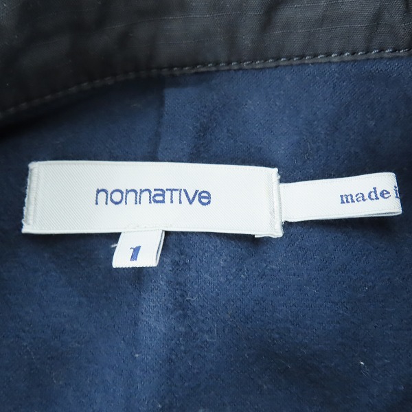 実際に弊社で買取させて頂いたnonnative/ノンネイティブ TROOPER JACKET COTTON RIPSTOP フィールドジャケット NN-J1802 1の画像 2枚目