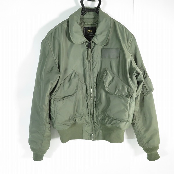 実際に弊社で買取させて頂いた【難有り】ALPHA INDUSTRIES/アルファインダストリーズ フライトジャケット 20302-121/L