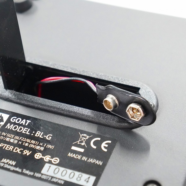 実際に弊社で買取させて頂いたGOAT/ゴート BL-G ANALOG DISTORTION GENERATOR ディストーション エフェクター 動作確認済みの画像 7枚目