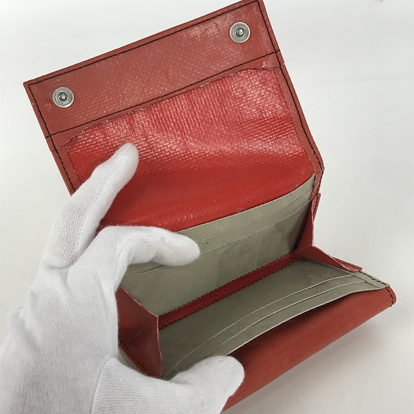 実際に弊社で買取させて頂いたFREITAG/フライターグ F554 MAX/マックス 二つ折り財布の画像 4枚目