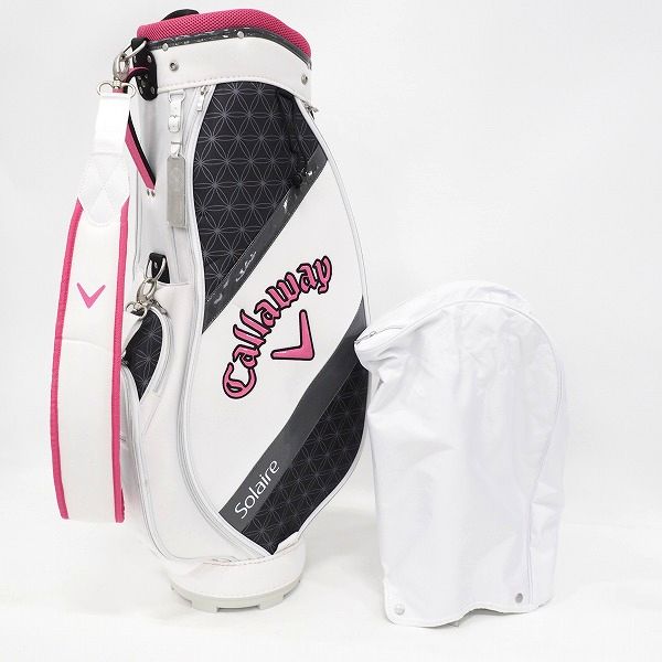 実際に弊社で買取させて頂いた【番手欠品有り】Callaway SOLAIRE/キャロウェイ ソレイル  レディースクラブ 5本セット FLEX：L キャディバッグ付きの画像 6枚目