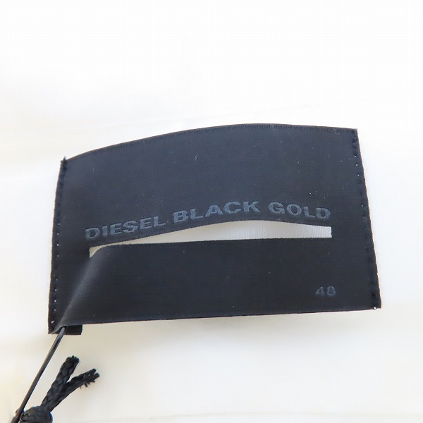 実際に弊社で買取させて頂いたDIESEL BLACK GOLD/ディーゼルブラックゴールド ボタンシャツ 48の画像 2枚目