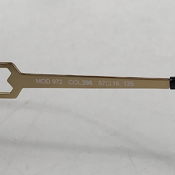 実際に弊社で買取させて頂いたCAZAL/カザール サングラス/アイウェア MOD.972 COL398の画像 5枚目