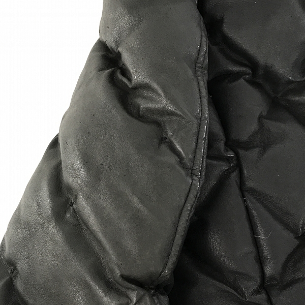 実際に弊社で買取させて頂いたISAMUKATAYAMA BACKLASH/バックラッシュ カンガルー ポーランド ホワイトグース ダウンジャケット 1363-02/Mの画像 5枚目