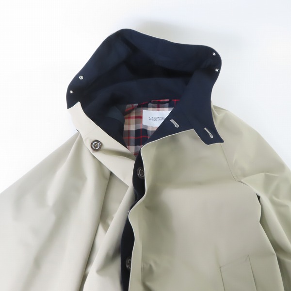 実際に弊社で買取させて頂いたMACKINTOSH PHILOSOPHY/マッキントッシュ フィロソフィー ニュークラシック ティバートンフード コート H1C83-315-46/40の画像 2枚目