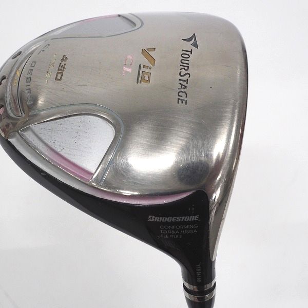 実際に弊社で買取させて頂いたBRIDGESTONE/ブリヂストン TOURSTAGE/ツアーステージ ViQ CL レディース ゴルフクラブ 9本セット FLEX:L の画像 2枚目