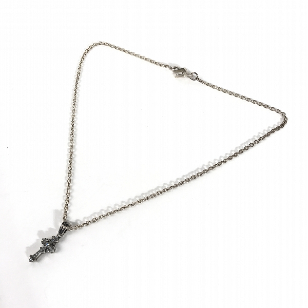 実際に弊社で買取させて頂いた【ギャラ付き】LEATHERS AND TREASURES/レザーズ＆トレジャーズ ナローケルティック クロスペンダントトップ Ligh Bld Pavet の画像 7枚目