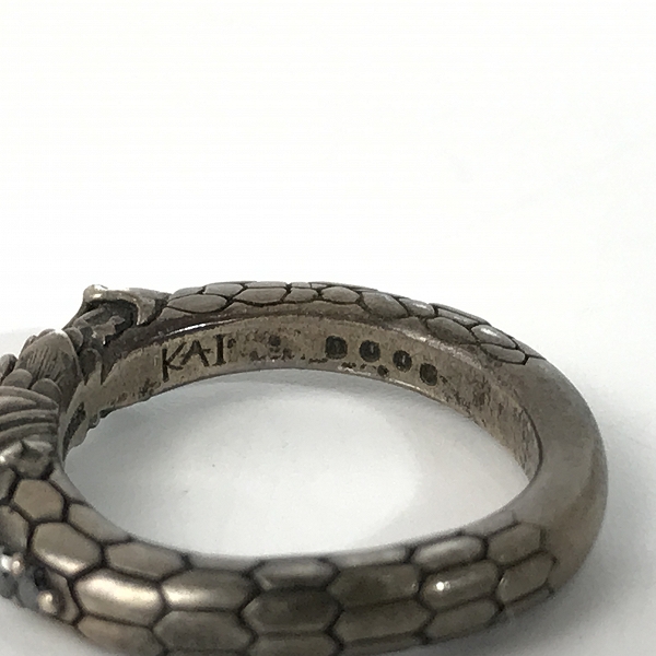 実際に弊社で買取させて頂いた【ギャラ付き】Bloody Mary/ブラッディマリー 四神 - 玄武 リング 11号の画像 5枚目