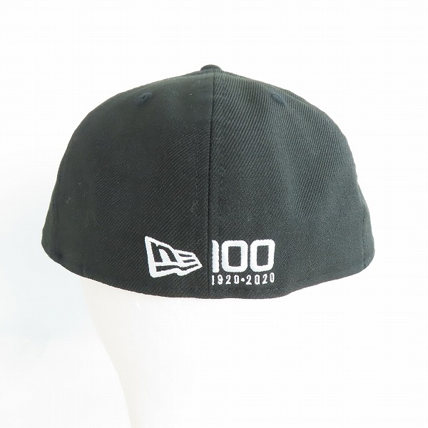 実際に弊社で買取させて頂いたNEW ERA×mastermind JAPAN/ニューエラ×マスターマインドジャパン 100周年 キャップ  7 1/2の画像 4枚目