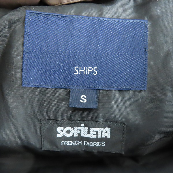 実際に弊社で買取させて頂いたSHIPS/シップス SOFILETA ダウンジャケット 114-02-1588/Sの画像 3枚目