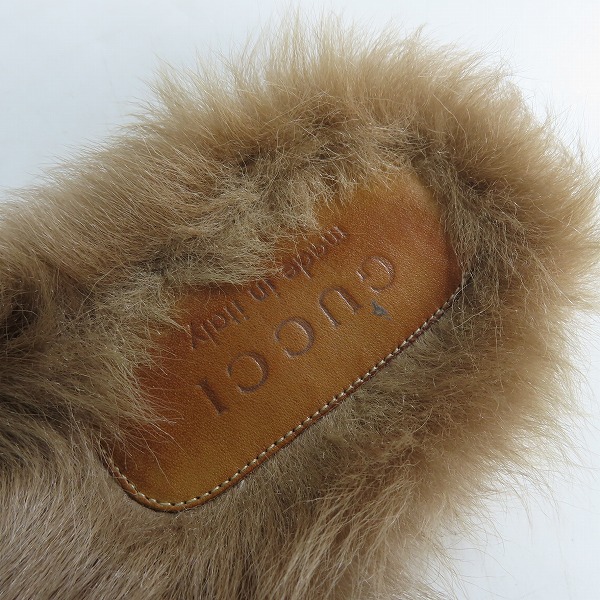 実際に弊社で買取させて頂いたGUCCI/グッチ プリンスタウンミュール/7の画像 4枚目