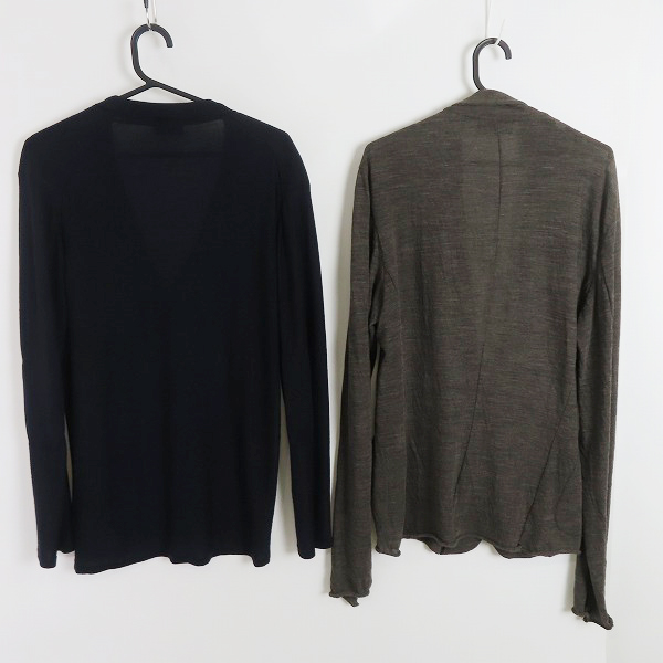 実際に弊社で買取させて頂いたLANVIN/ランバン kolor/カラー カーディガン 2点セットの画像 1枚目